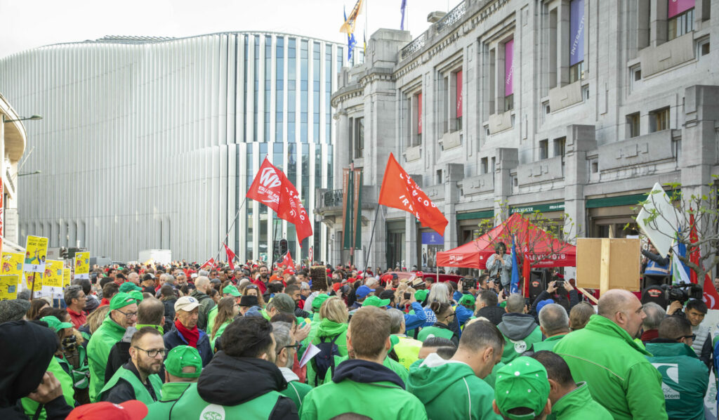 Union action planned on 21 September in Brussels, general strike in November