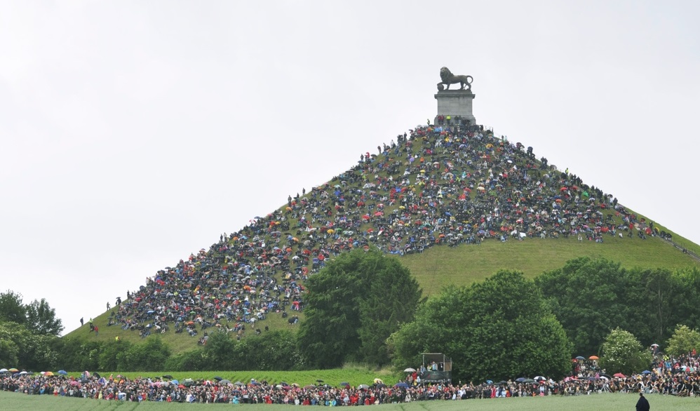 Lion's Mound ‘very probably’ contains human remains