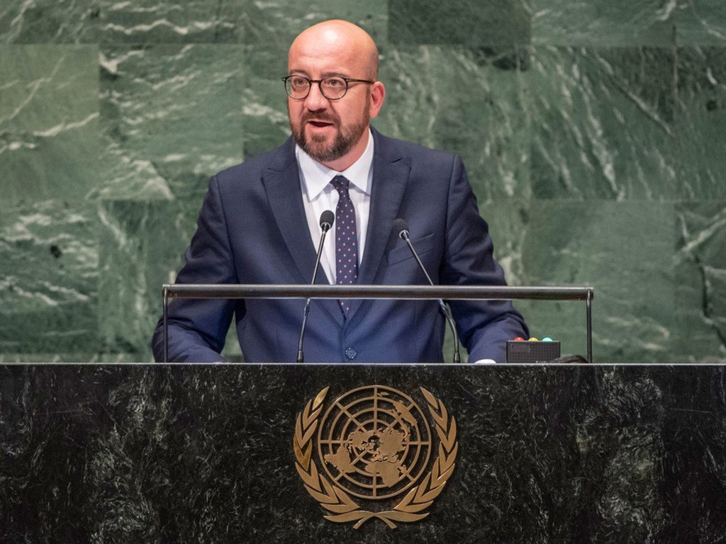'You can leave the room': Charles Michel blasts Russian Ambassador to UN
