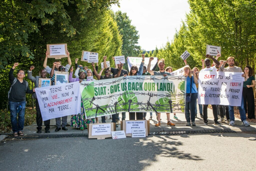 West African communities take action against land grabbing Belgian company