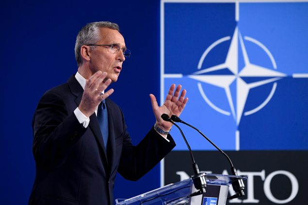 NATO pledges more support for Ukraine as Russia bombs Ukrainian mall