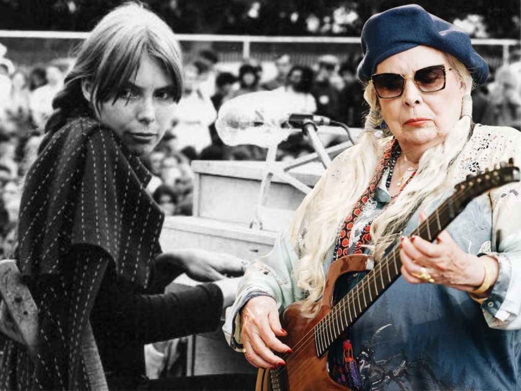 Joni Mitchell surprises fans with first concert in 20 years