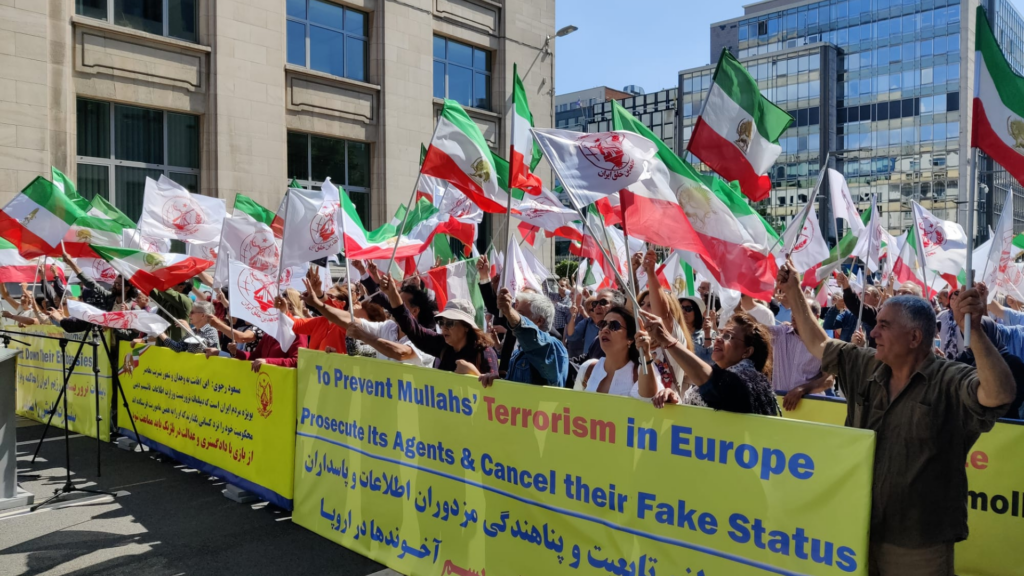 'A step in the wrong direction': Iranians in Brussels protest prisoner transfer treaty