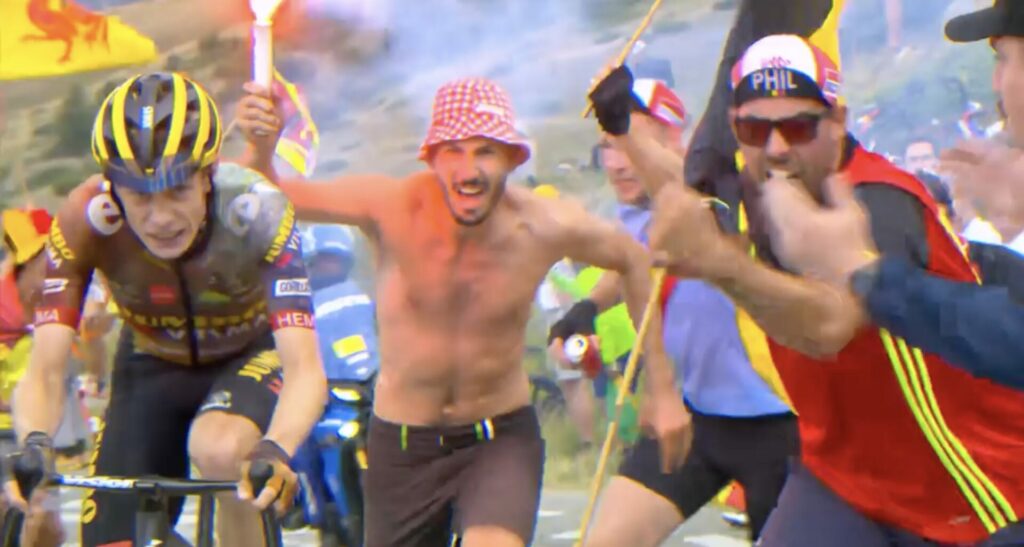 Tour de France criticises behaviour of Belgian spectators