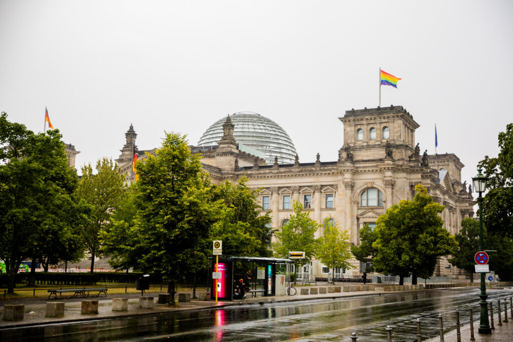 German Bundestag hoists the rainbow flag for the first time