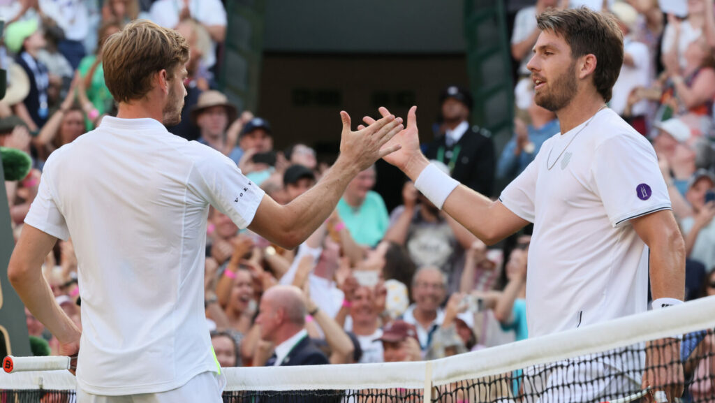 Wimbledon: Cameron Norrie beats David Goffin to reach semi-finals against Djokovic