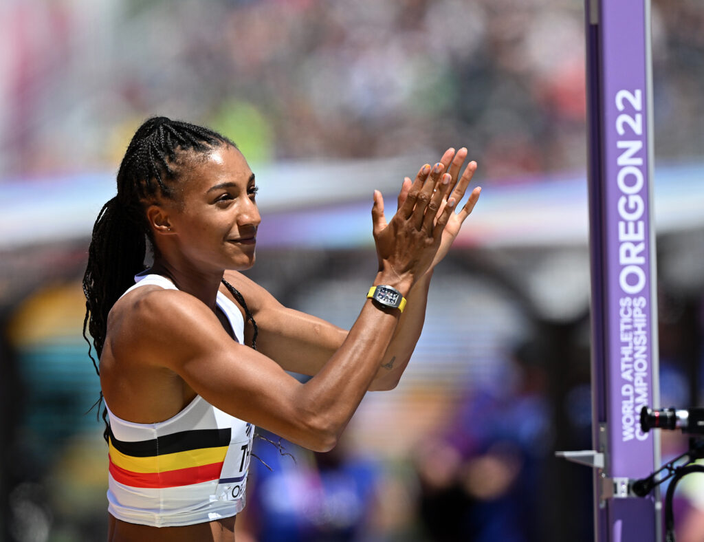 Nafissatou Thiam on track to win second World Title