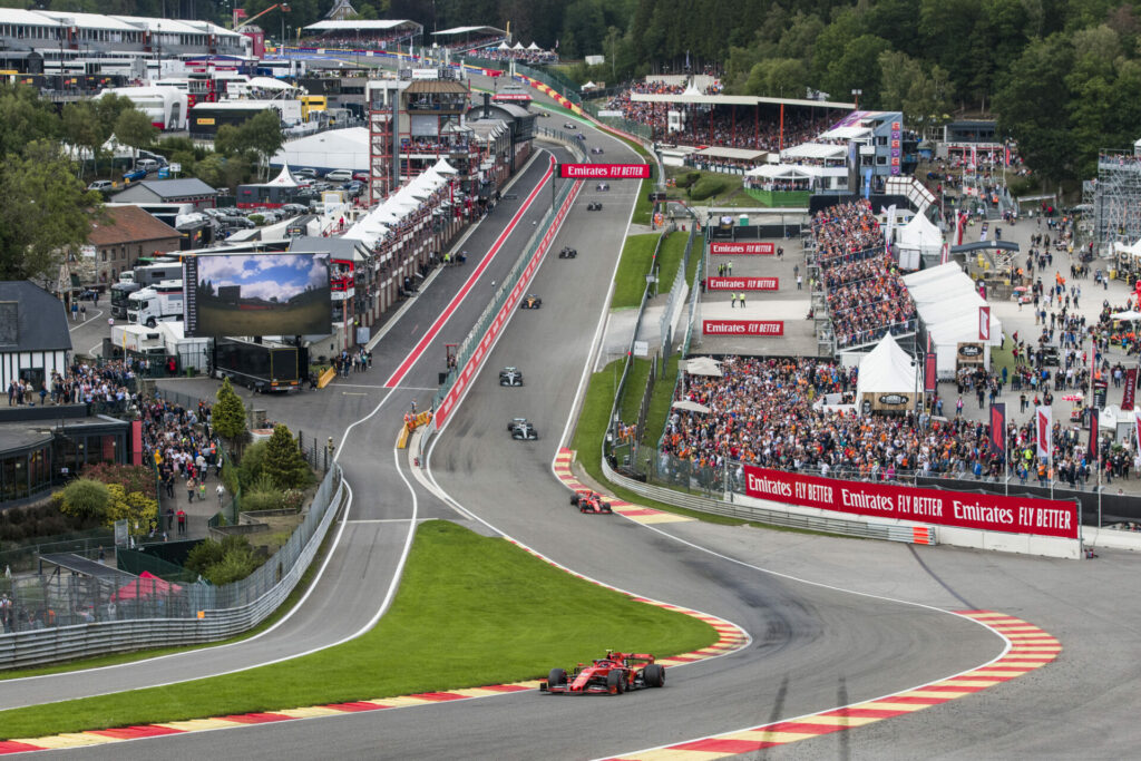 Over 360,000 people expected at Spa-Francorchamps F1 GP