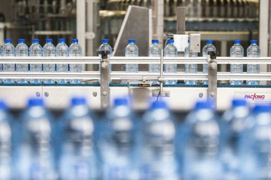 High demand for bottled water continues to empty supermarket shelves