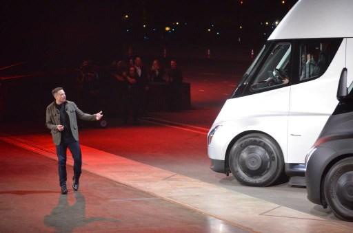 First Tesla electric trucks on the road this year