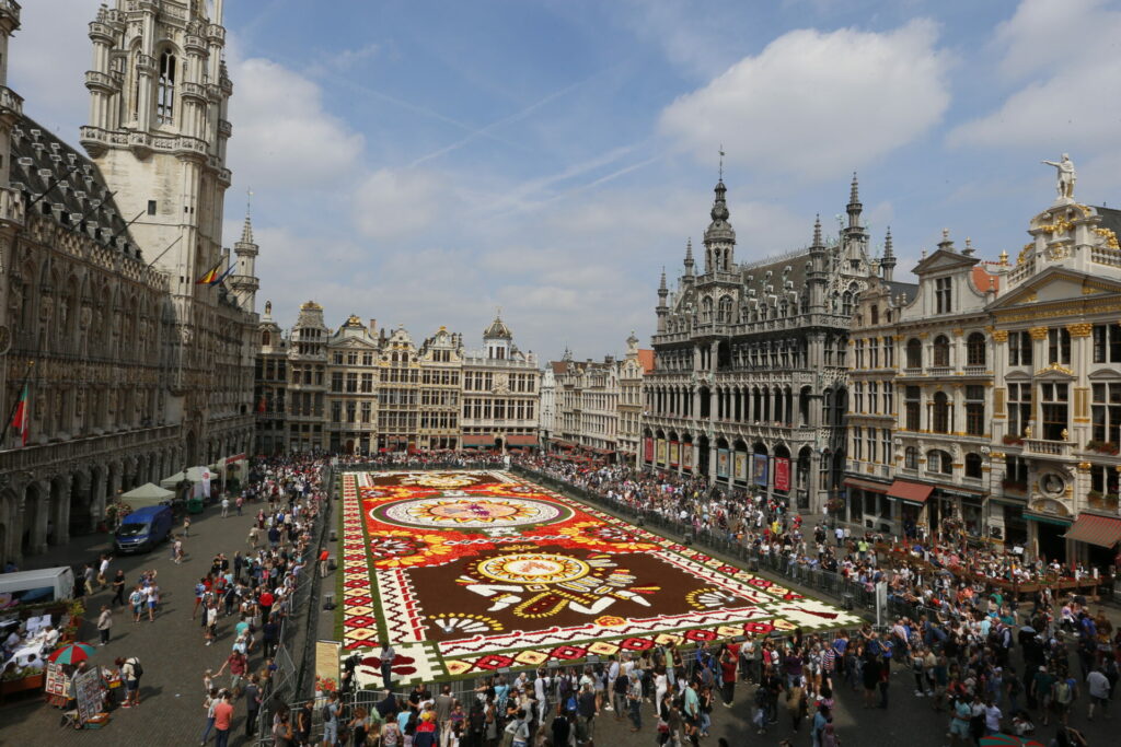 Brussels Flower Carpet returns to its roots for 50th anniversary: When to see it