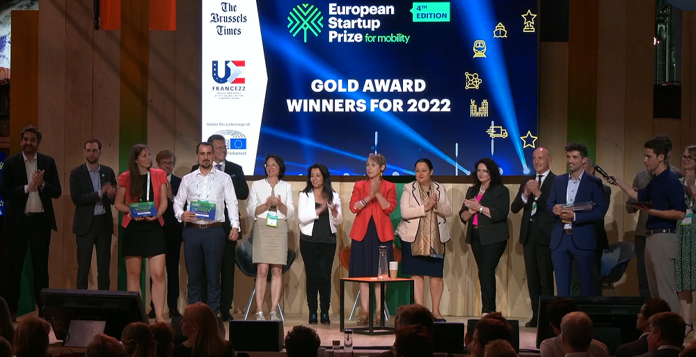 The European startup prize for mobility announces winners in first post-Covid edition
