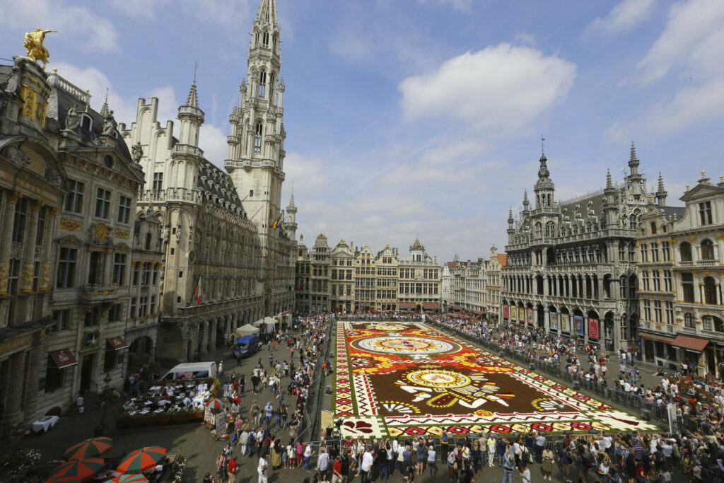 'Brussels in Bloom' floral trail now open until 15 August