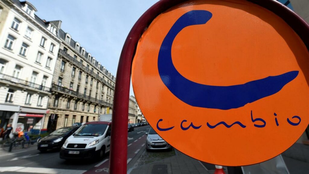 Cambio vehicles replace almost 14,000 private cars in Flanders