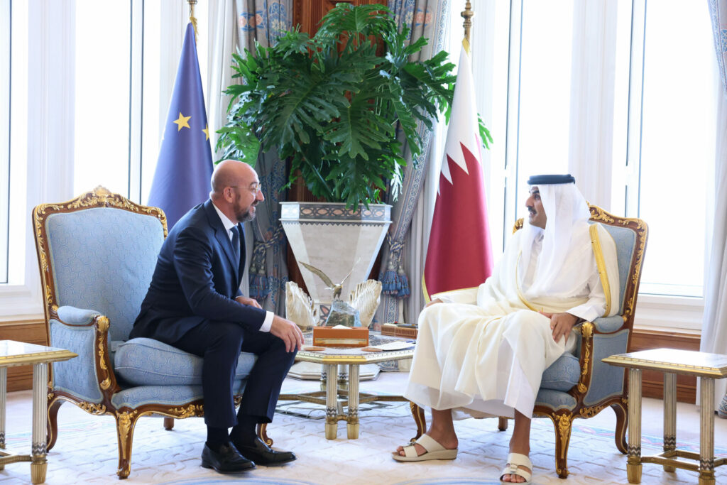 Charles Michel visits Qatar in bid to strengthen energy ties