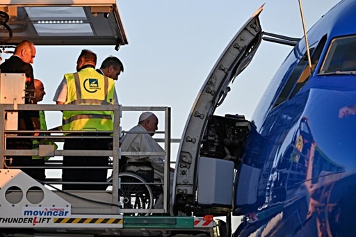 Pope Francis arrives in Kazakhstan for a three-day visit