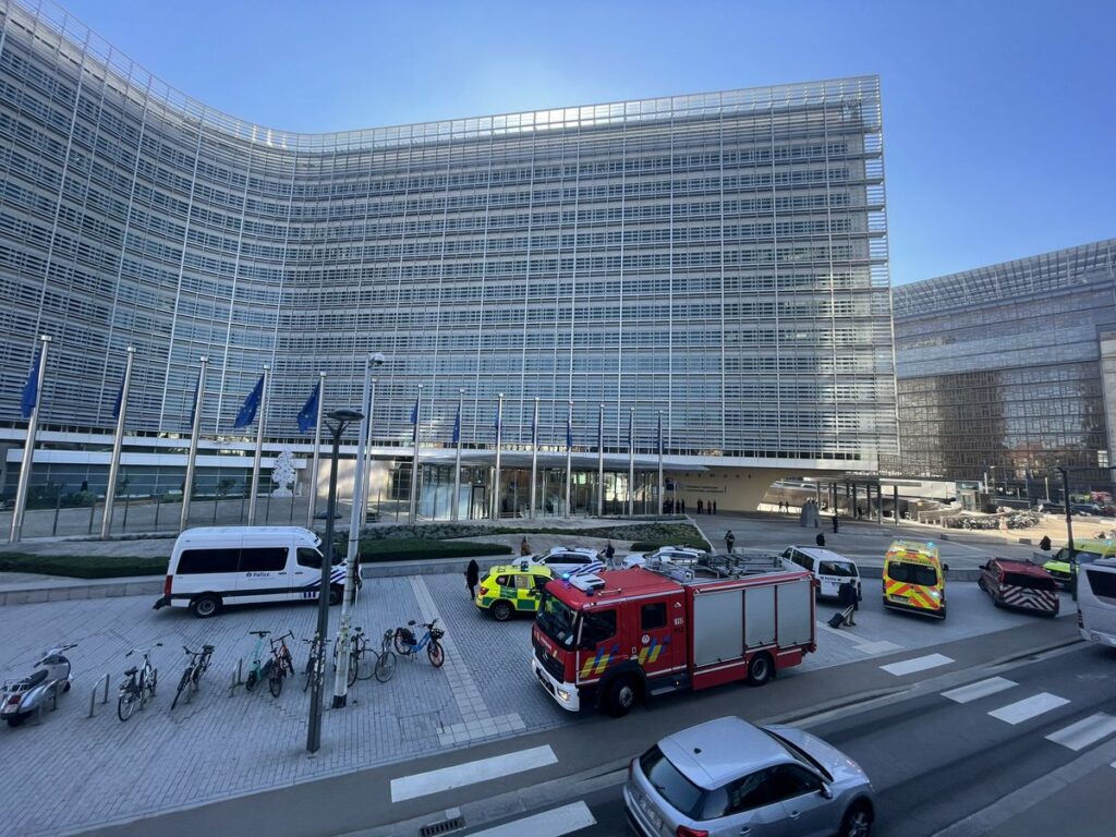 'Suspicious white powder' discovered at European Commission