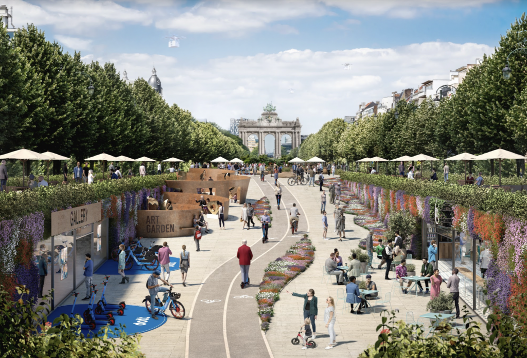 'Unlocked from congestion': What Brussels could look like without cars