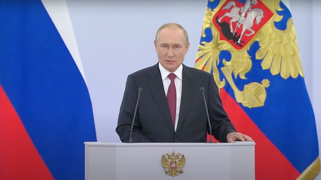 Putin’s imperialist visions laid bare in annexation speech