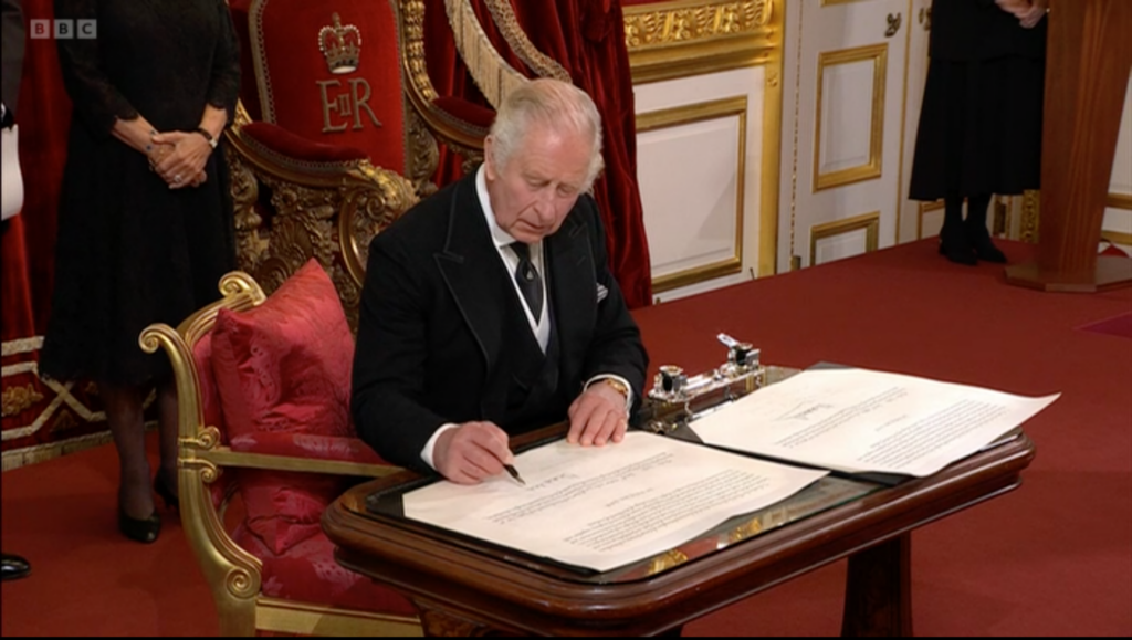 King Charles Iii Proclaimed New Monarch Of United Kingdom