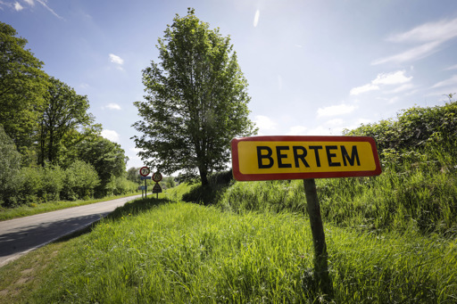 New anti-noise panels installed on the E40 in Bertem, towards Brussels