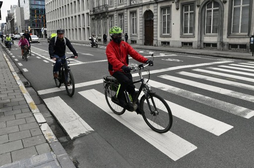 More and more people are cycling to work in Belgium