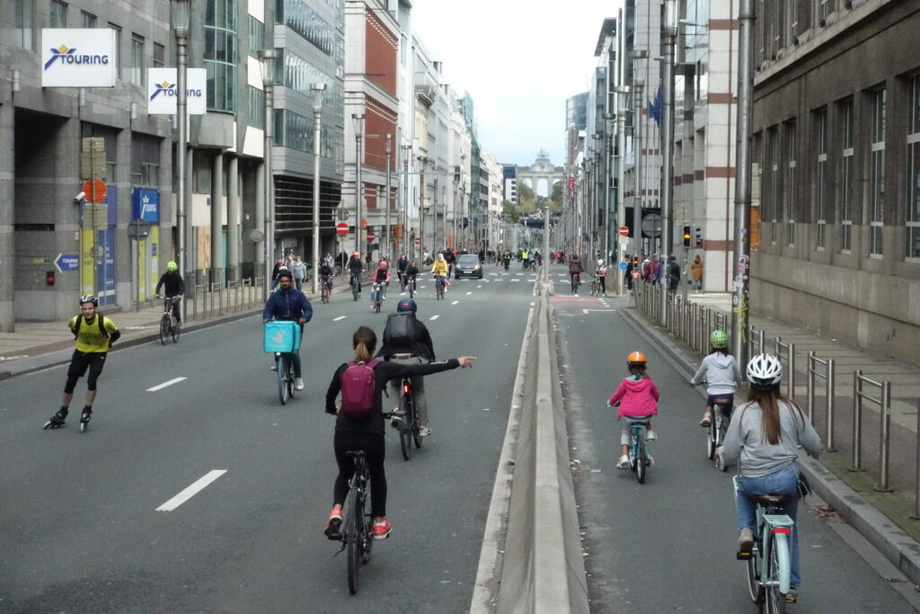 Car Free Sunday in pictures; Brussels Mobility Minister calls for more
