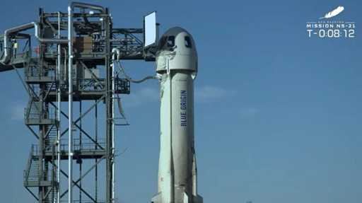 Launch of Jeff Bezos's New Shepard spacecraft fails