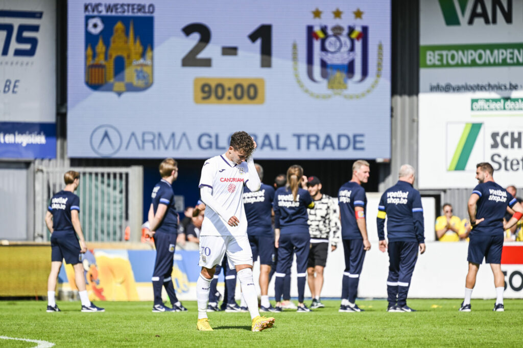 Jupiler Pro League: Anderlecht suffer third defeat in four at Westerlo