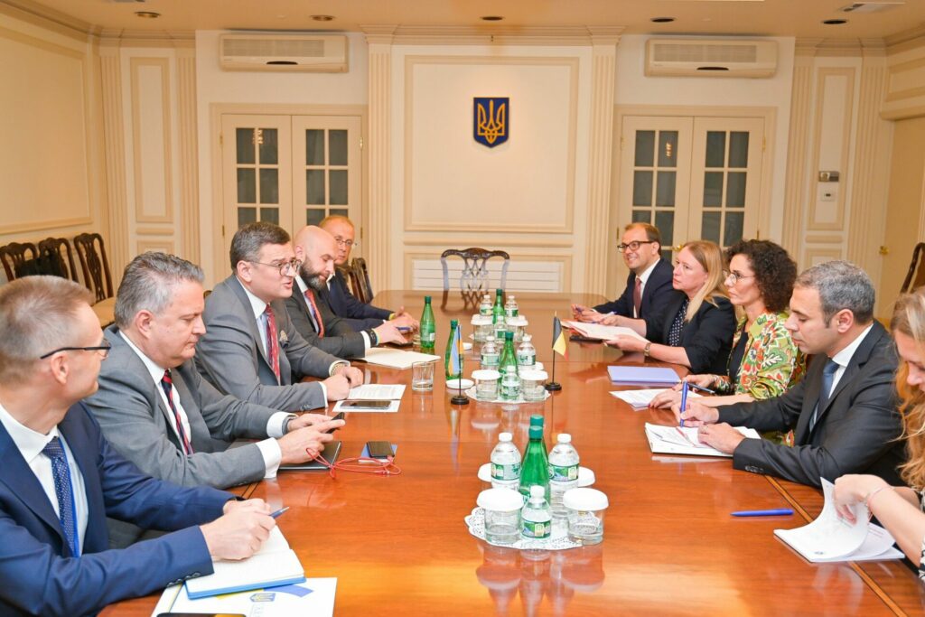 Belgian Foreign Minister meets with Ukrainian homologue in New York
