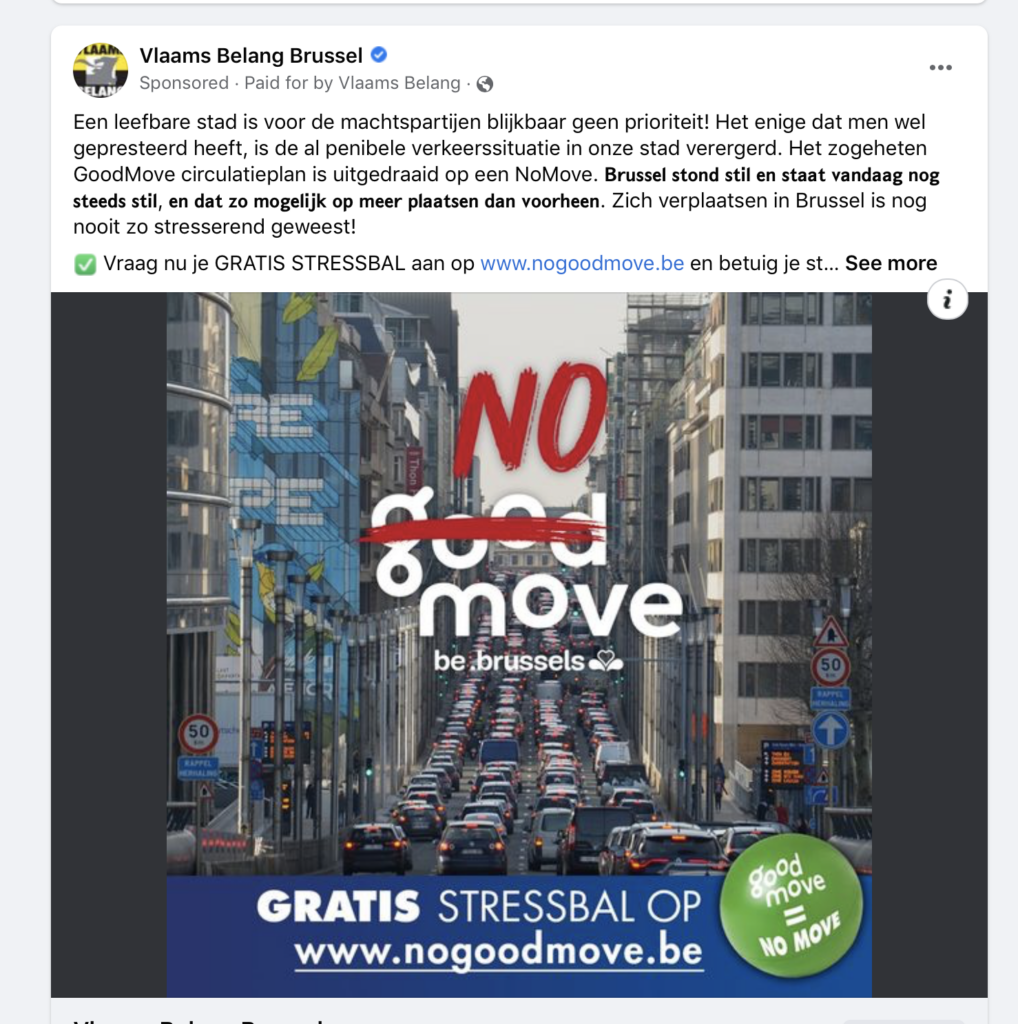 Good Move? Far-right Vlaams Belang targets Brussels with divisive ads