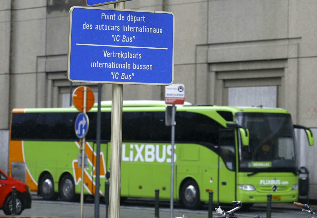 FlixBus temporarily moves from Brussels North Station