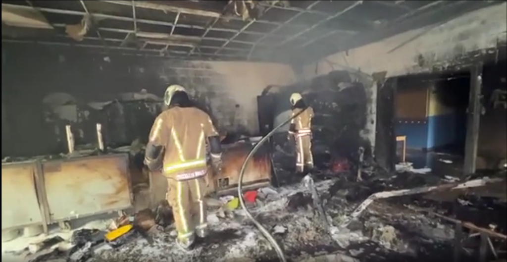 Fire ravages Woluwe-Saint-Pierre school