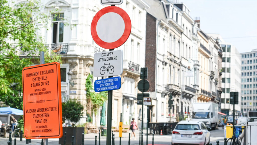 Good Move: 20% drop in car traffic in Brussels city centre