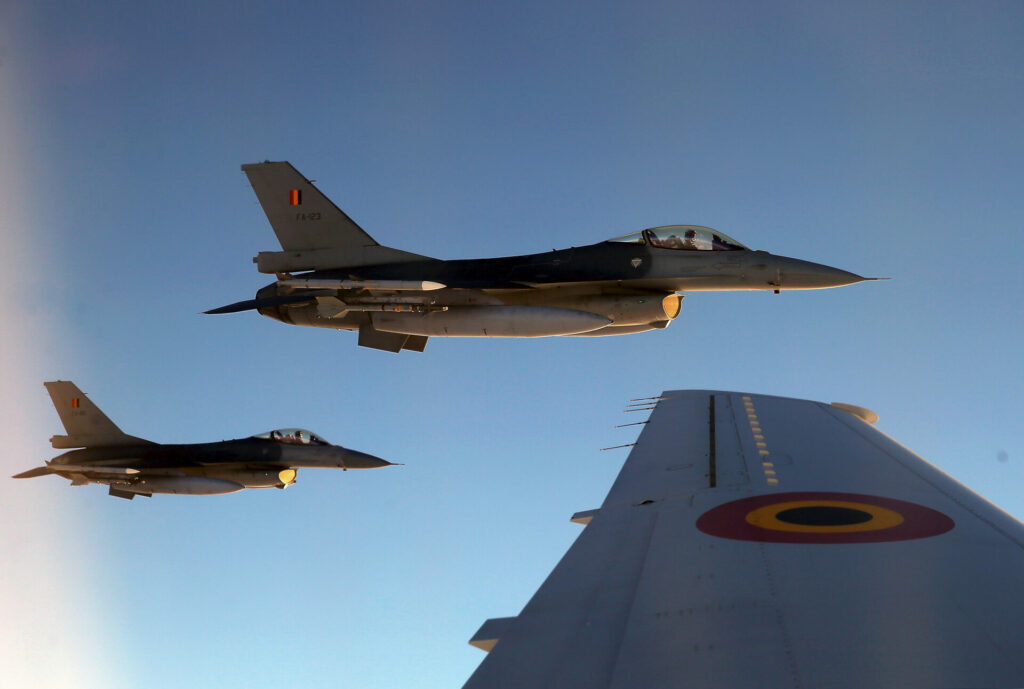 Belgian F-16s to carry out new NATO mission from Estonian base