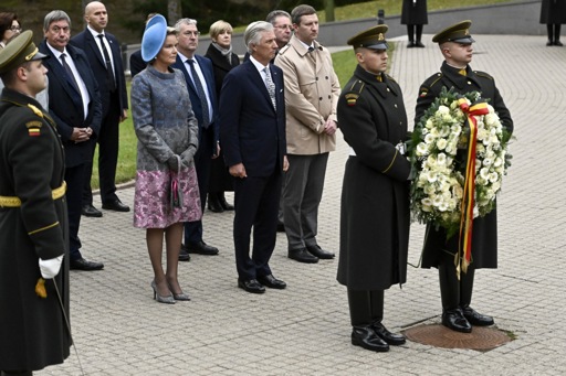 King Philippe highlights solidarity with Ukraine during visit to Lithuania