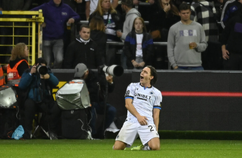 Club Brugge battle to a hard-fought victory at Anderlecht