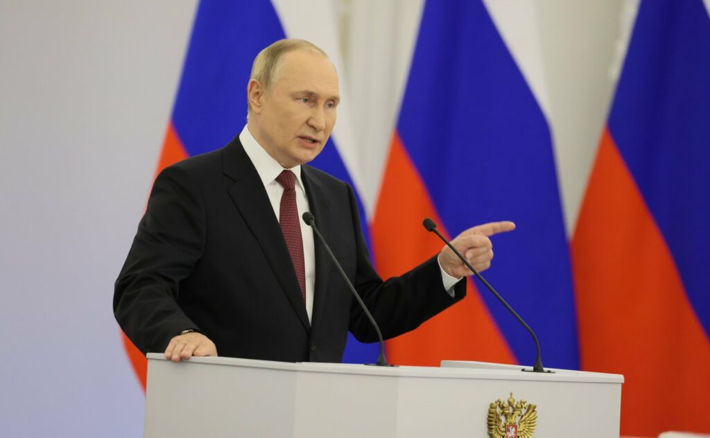 Putin imposes martial law in illegally annexed territories