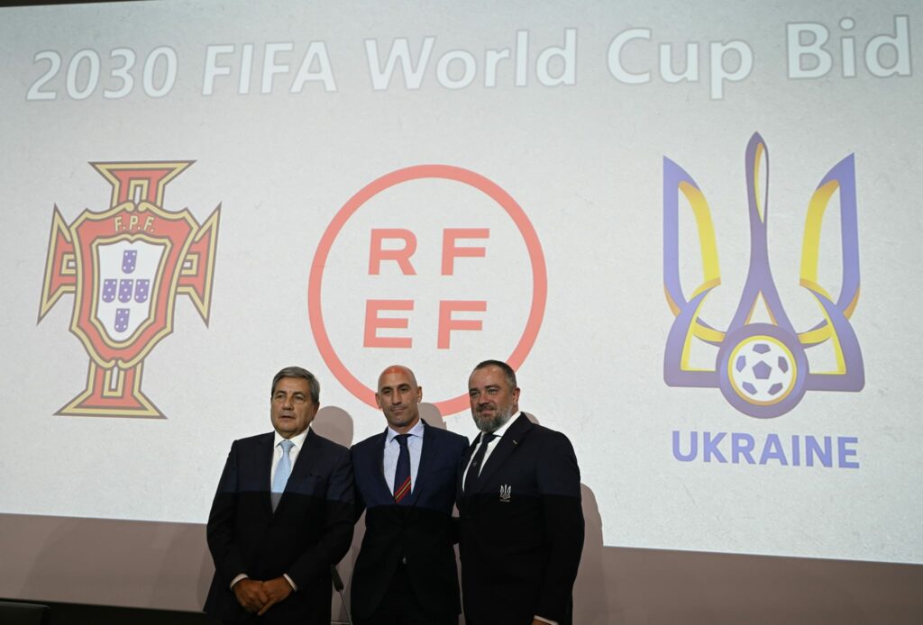 Spain and Portugal to include Ukraine in bid to host 2030 World Cup