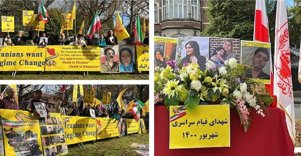 City of Brussels shows support for Iranian women on 150 billboards