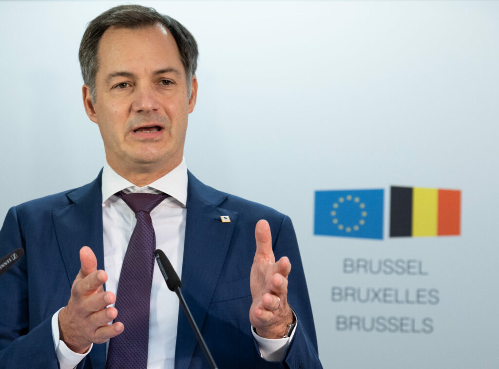 'We need F-16s ourselves, but we can help Ukraine in other ways,' says De Croo