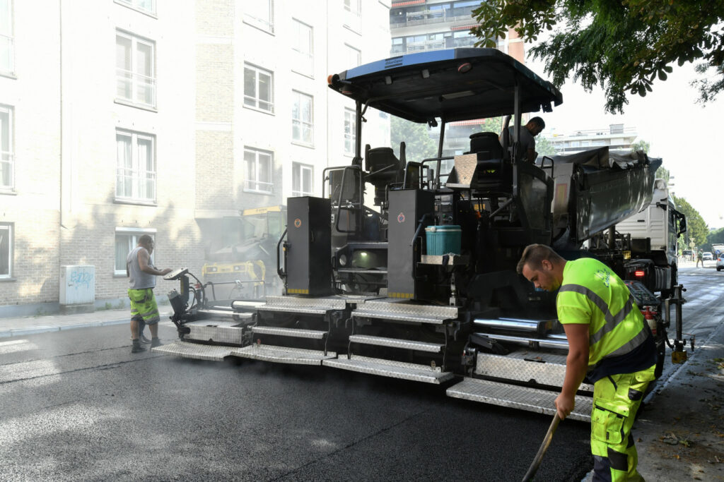 Resurfacing Brussels: More than 200,000m² of roads repaired