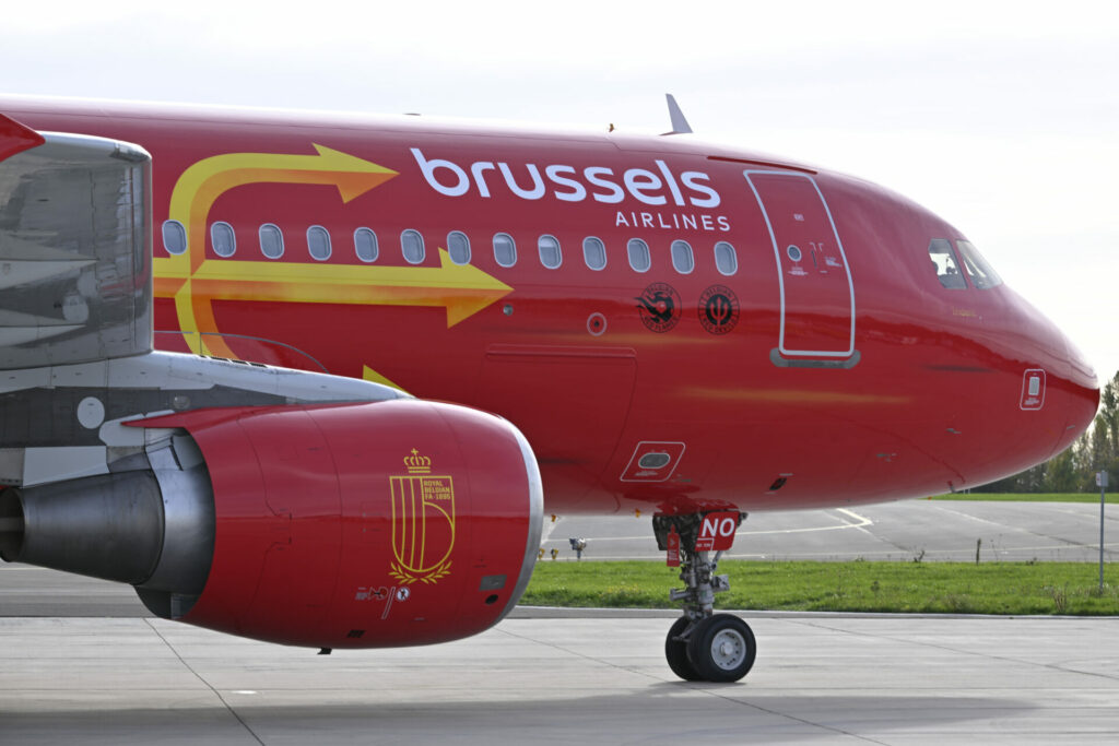 Brussels Airlines presents new plane for national teams... but there's a catch