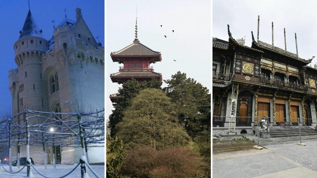 Fates of the Porte de Hal, Japanese Tower and Chinese Pavilion hang in balance