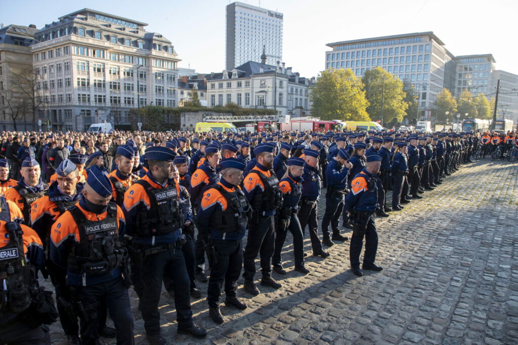 Police attack: Minute of silence to be held across Belgium for officer's funeral