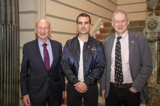 Three Belgian astronauts meet for the first time