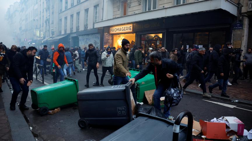 Clashes erupt in Paris after gunman kills three people at Kurdish centre