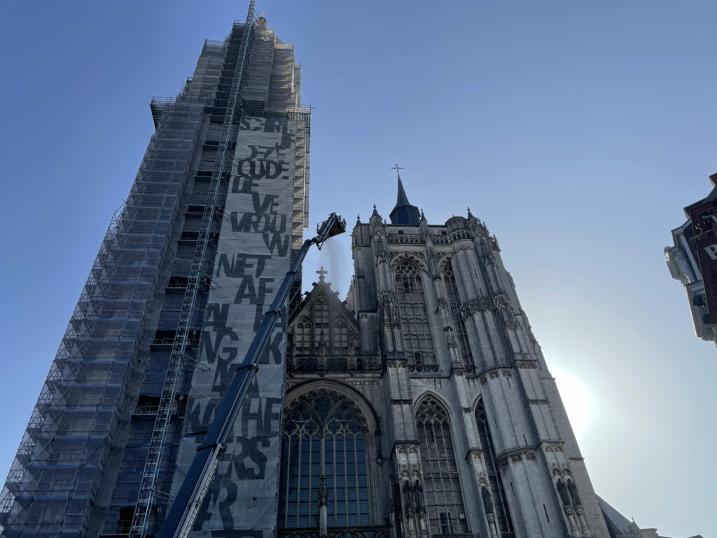 Antwerp Cathedral freed from scaffolding as restoration finishes