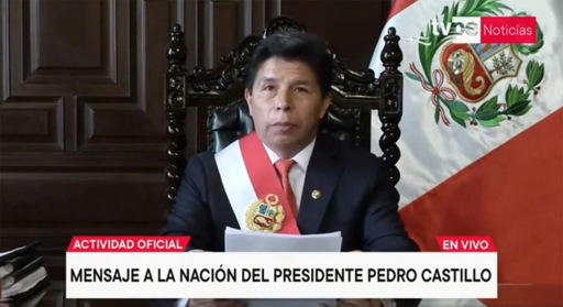 Police arrest Peru's president after parliament votes to impeach him
