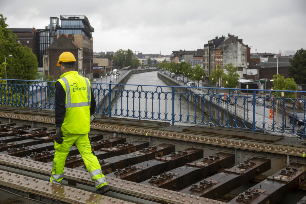 Noisy night work on Brussels railway lines until 2 April